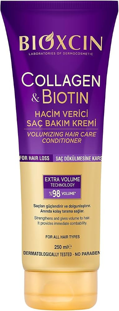 BIOXCIN Collagen Bıotın Volumizing Hair Care Cream 250 ML | Amazon (US)