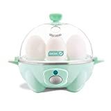 Amazon.com: DASH Rapid Egg Cooker: 6 Egg Capacity Electric Egg Cooker for Hard Boiled Eggs, Poach... | Amazon (US)