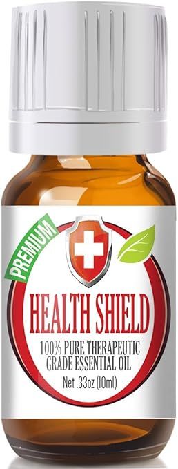 Health Shield 100% Pure, Best Therapeutic Grade Essential Oil - 10ml - Cassia, Clove, Eucalyptus,... | Amazon (US)