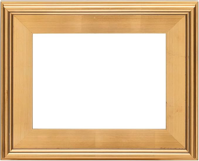 Creative Mark Plein Air Style Frame, Hand Leafed Gold, 9x12-2.75" Wide Moulding with 1/2" Rabbet ... | Amazon (US)