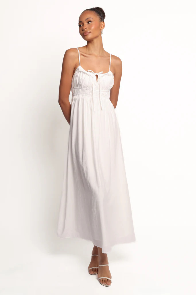 Ceres Maxi Dress - White | Petal & Pup (US)