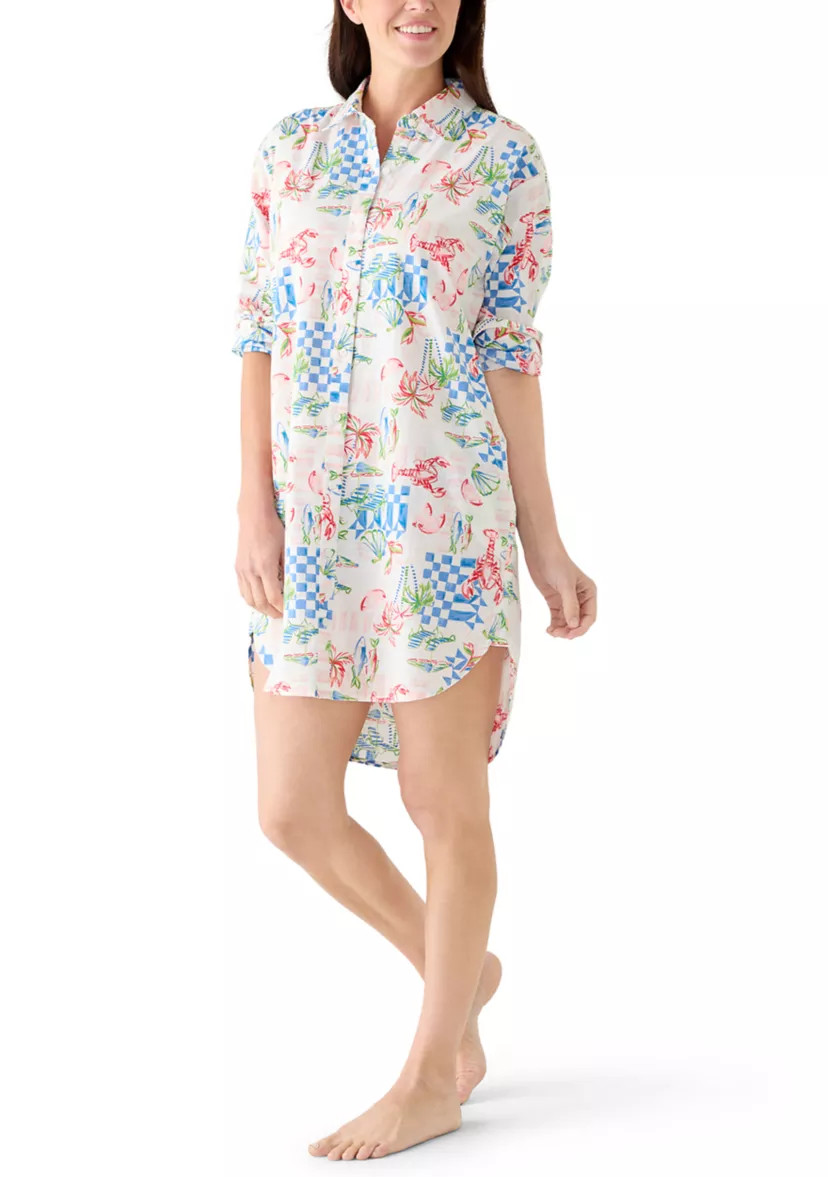 Women's Button Down Cover Up Dress | Belk