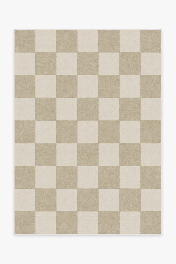 Jaque Checkered Stone Rug | Ruggable