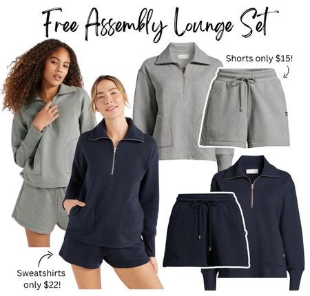 Another high sellout risk! 
These lounge sets always sell out quick! The shorts are only $15 and the sweatshirt is only $22! 

Walmart fashion, Walmart finds 

#LTKfindsunder50 #LTKfindsunder100 #LTKstyletip