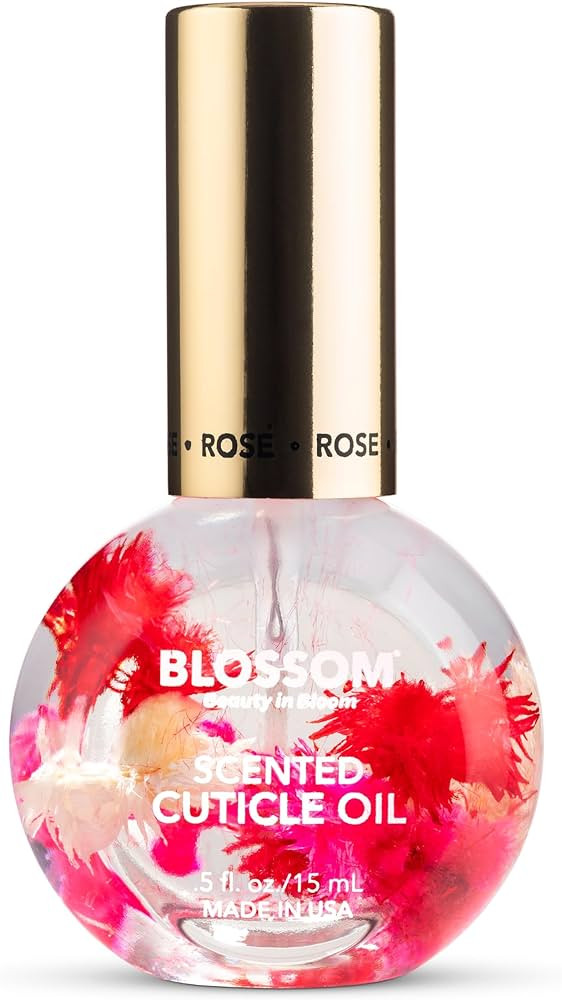 Blossom Hydrating, Moisturizing, Strengthening, Scented Cuticle Oil, Infused with Real Flowers, M... | Amazon (US)