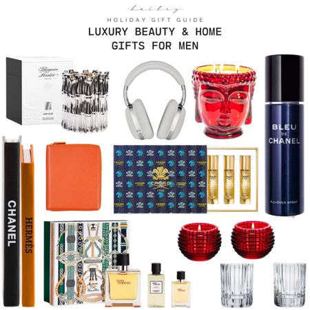 Luxury beauty and home gifts for him! Holiday Gift Guide 2023  

#LTKGiftGuide #LTKmens #LTKHoliday