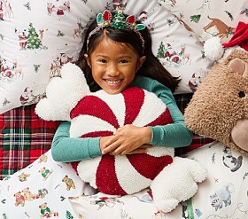 Peppermint Candy Pillow | Pottery Barn Kids
