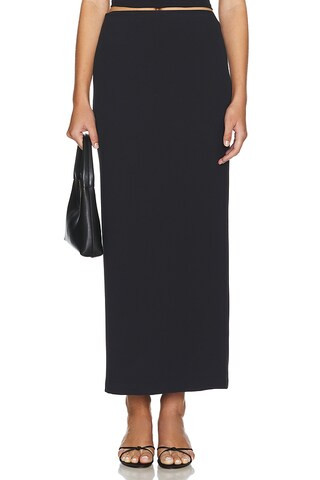 L'Academie by Marianna Evonne Midi Skirt in Black from Revolve.com | Revolve Clothing (Global)