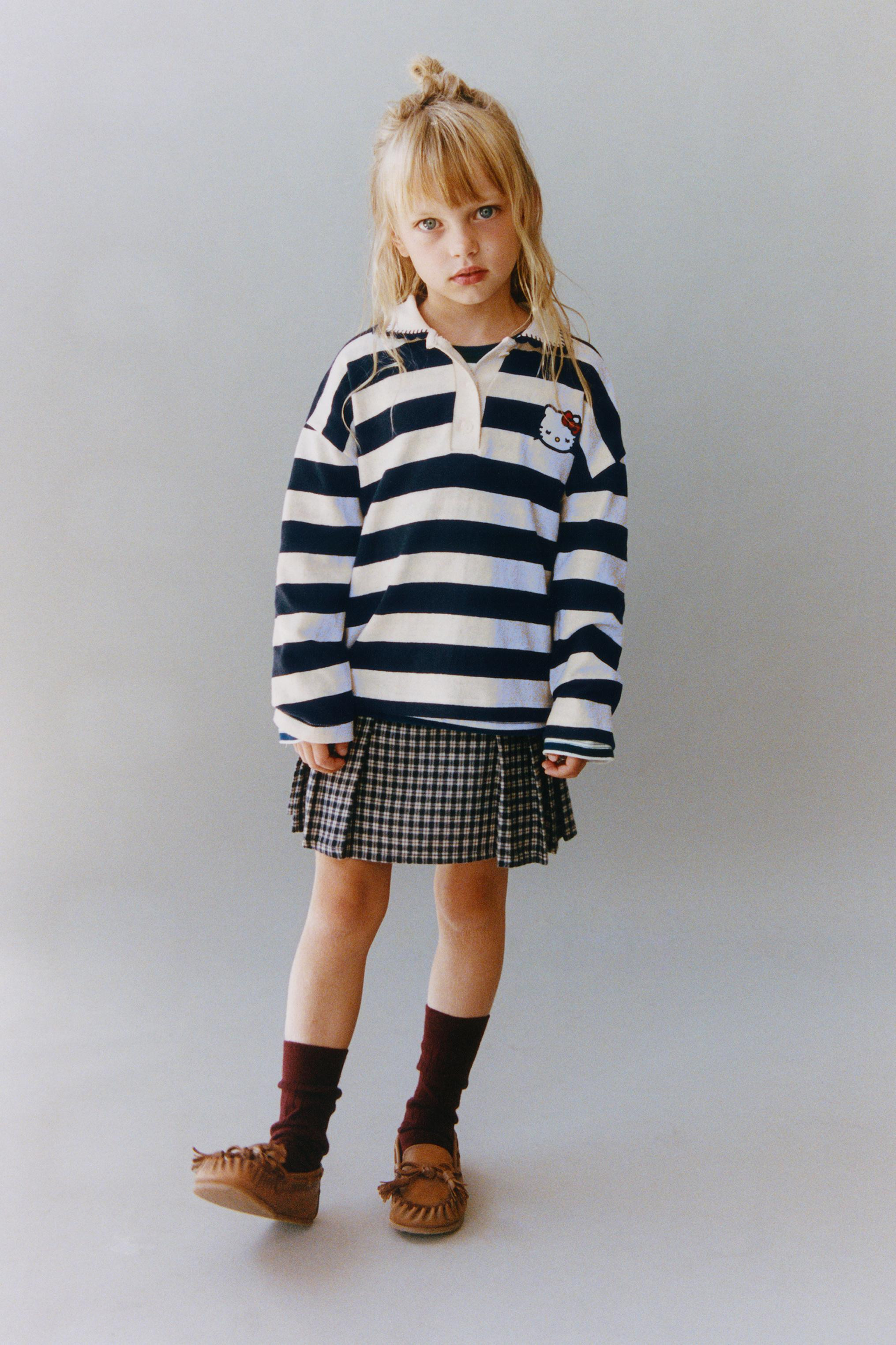 CHECK PRINT SKIRT | Zara UK