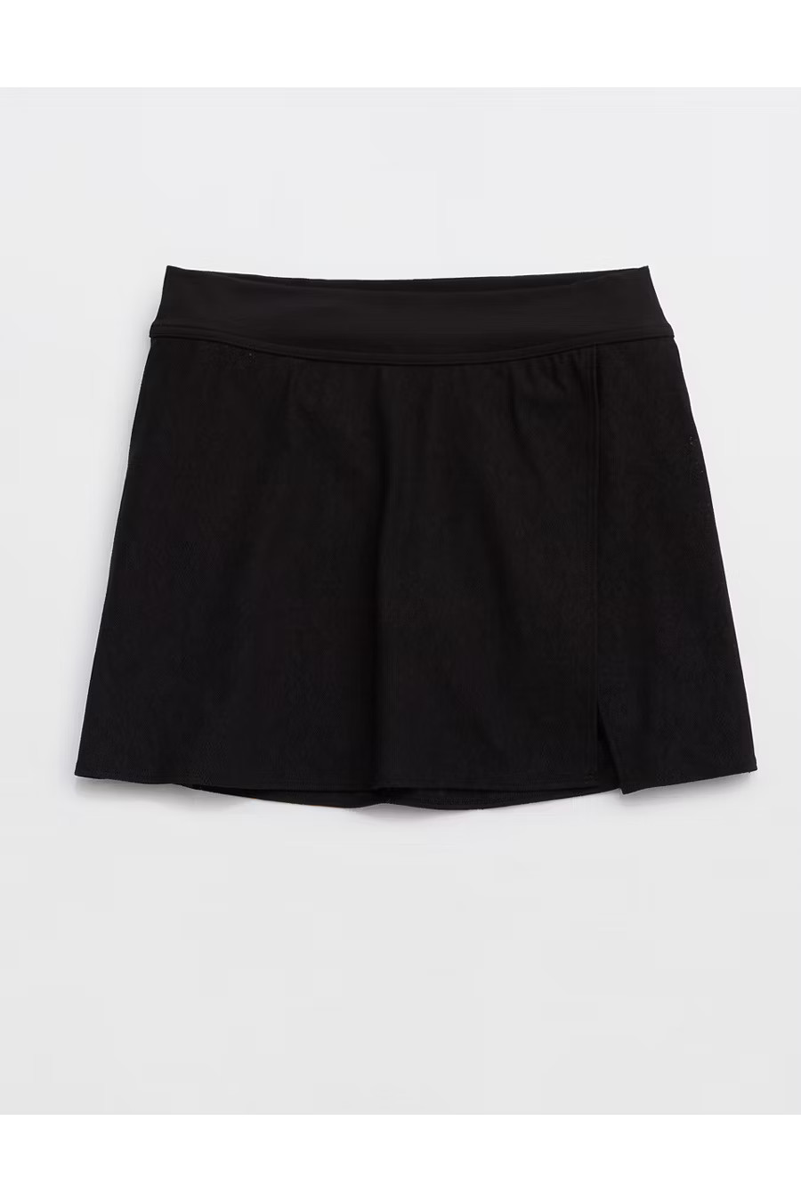 OFFLINE By Aerie Real Me XTRA Lace Mini Skort Women's True Black L | Aerie