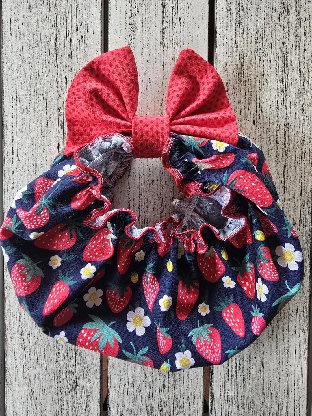 Strawberry Bow Dog Snood: Long Ear Protection, Cavalier King Charles Spaniel - Etsy | Etsy (Global)
