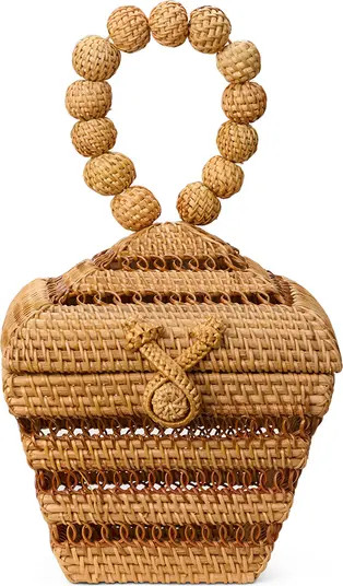 Cult Gaia Suri Rattan Top Handle Bag | Nordstrom | Nordstrom