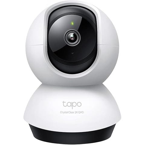 Tapo C200C Caméra Surveillance WiFi intérieure 360° 1080p, Vision Nocturne, Notifications en T... | Amazon (FR)