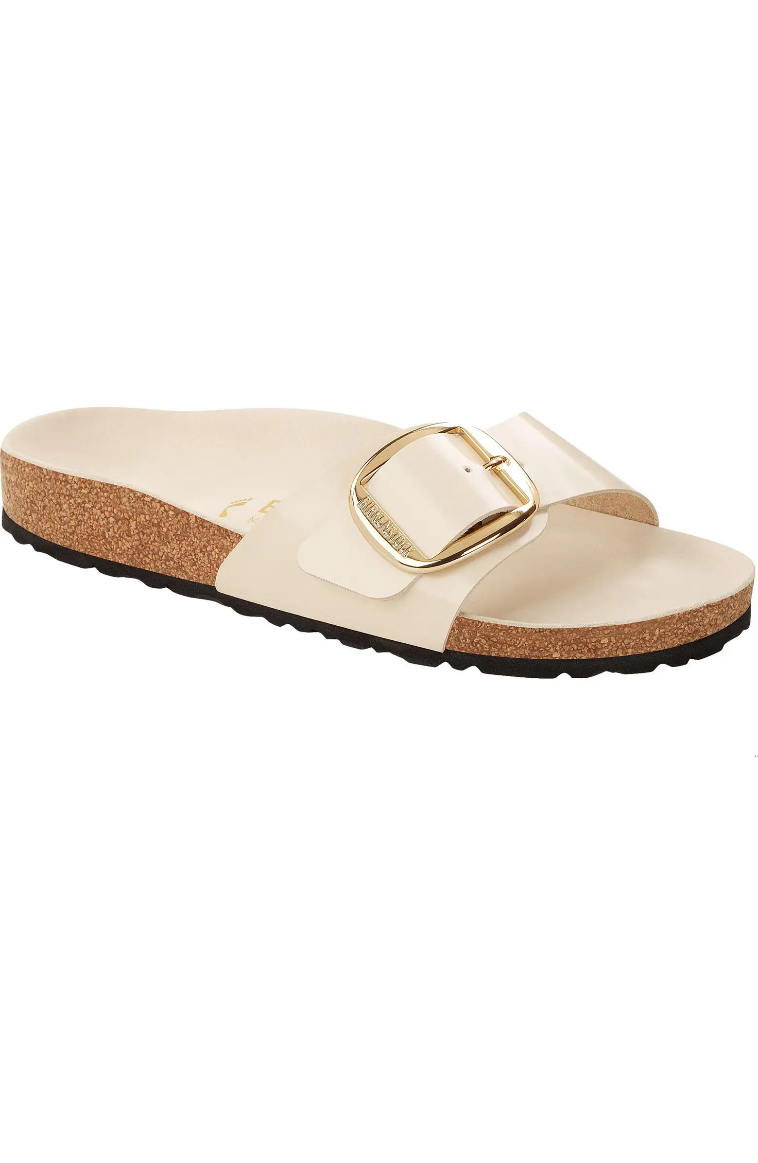 Madrid Big Buckle Slide Sandal (Women) | Nordstrom