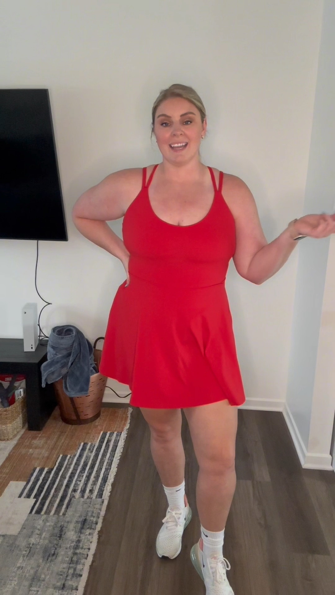 This dress is only $40 on Amazon!!!! Quality is top tier, built in bra, amazing material, shorts don’t dig into your thighs, and pockets!

I’m wearing a 2X, the sizes range from XS-4X

plus size fashion, plus size athletic dress, athleisure, affordable fashion 

#LTKFindsUnder50 #LTKPlusSize #LTKMidsize