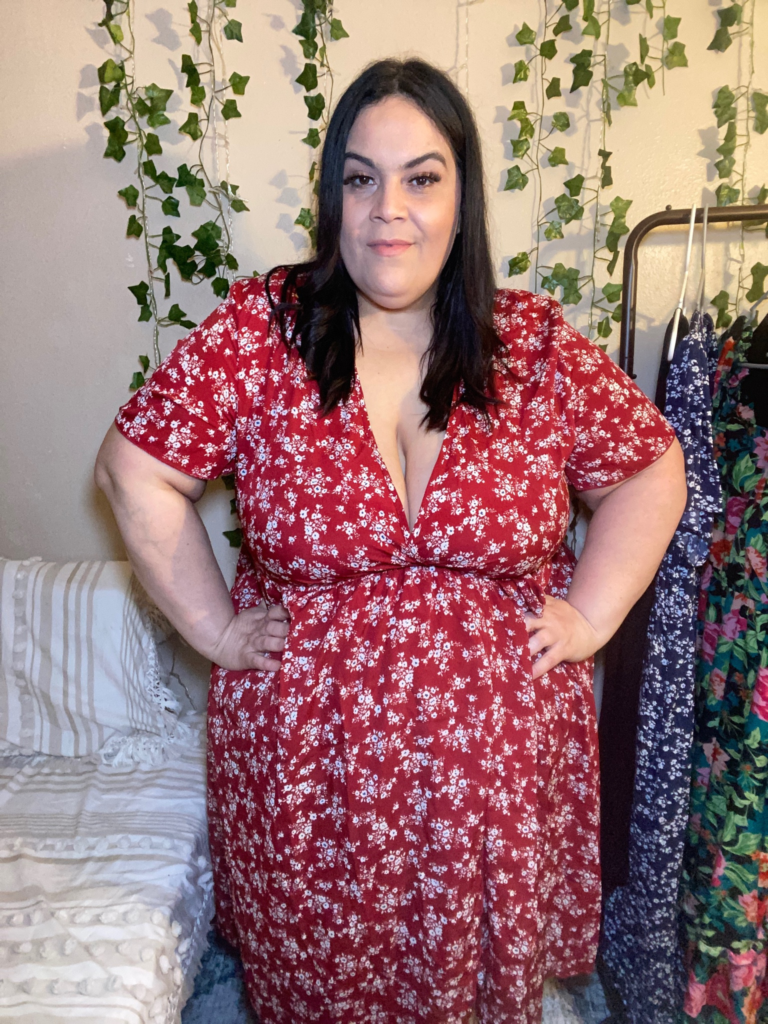 The perfect Summer floral dress exists! #plussize #summerdress #shein 

#LTKPlusSize #LTKSummerSales
