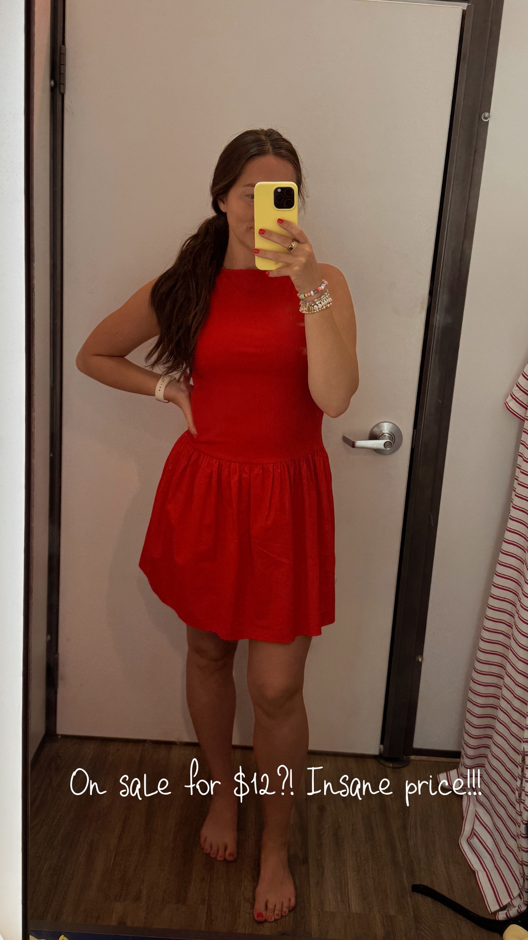 Can’t believe this dress is on sale for $12!

Wearing size small

#LTKSaleAlert