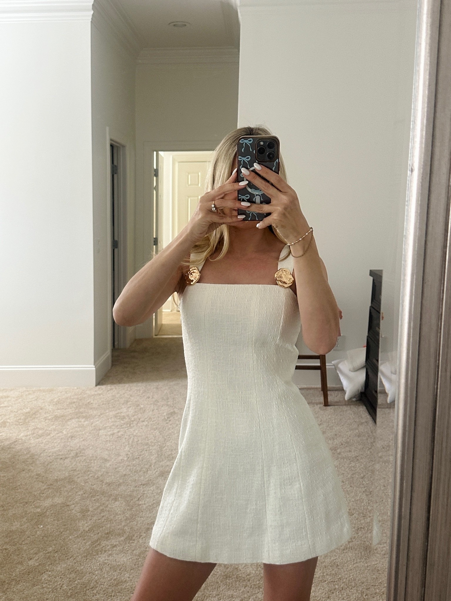 This is the dress on!! It is a party in the back too 🎀

#LTKWedding #LTKSeasonal