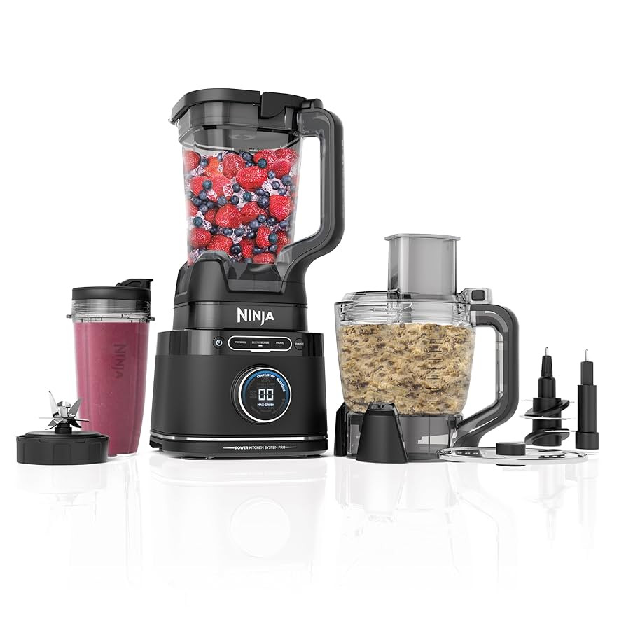 Ninja R-TB401 Detect Kitchen System Power Blender Plus Processor Pro with BlendSense Technology, ... | Amazon (US)