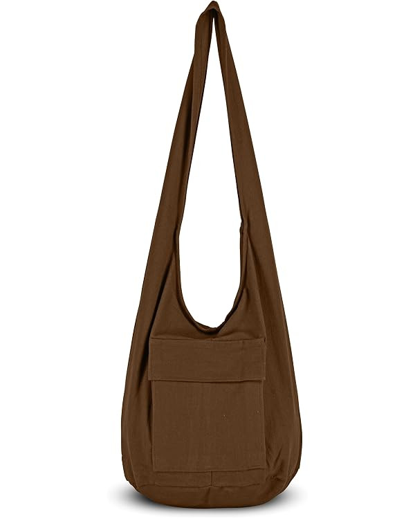Your Cozy Boho Crossbody Bag for Women – Handmade Cotton Sling Bag Lightweight Unisex Travel Pu... | Amazon (US)