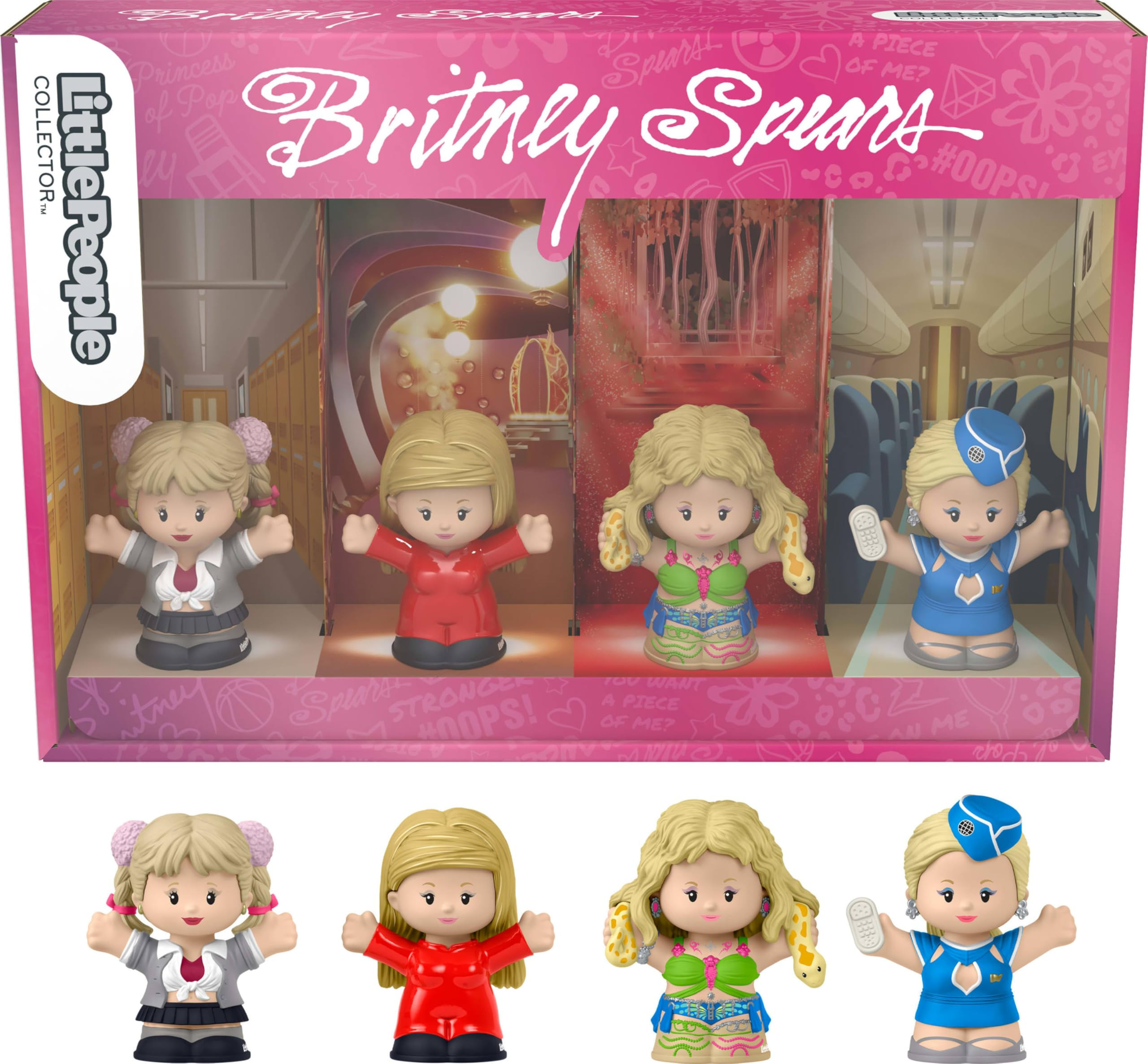Little People Collector Britney Spears Special Edition Set for Adults & Fans, 4 Figures in a Disp... | Amazon (US)