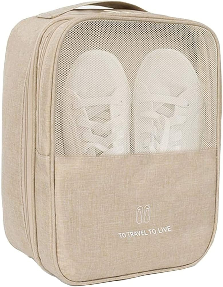 Amazon.com | CINLITEK Shoe Bag,Travel Shoe Bag Waterproof Portable Organizer Storage Shoe Pouch H... | Amazon (US)