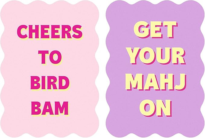 Soulchen 2 Pcs Mahjong Tile Mixer Shufflers for Mixing and Shuffling Tiles Plastic Mahjong Access... | Amazon (US)