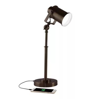 OttLite® Restore LED Desk Lamp in Brown | Bed Bath & Beyond