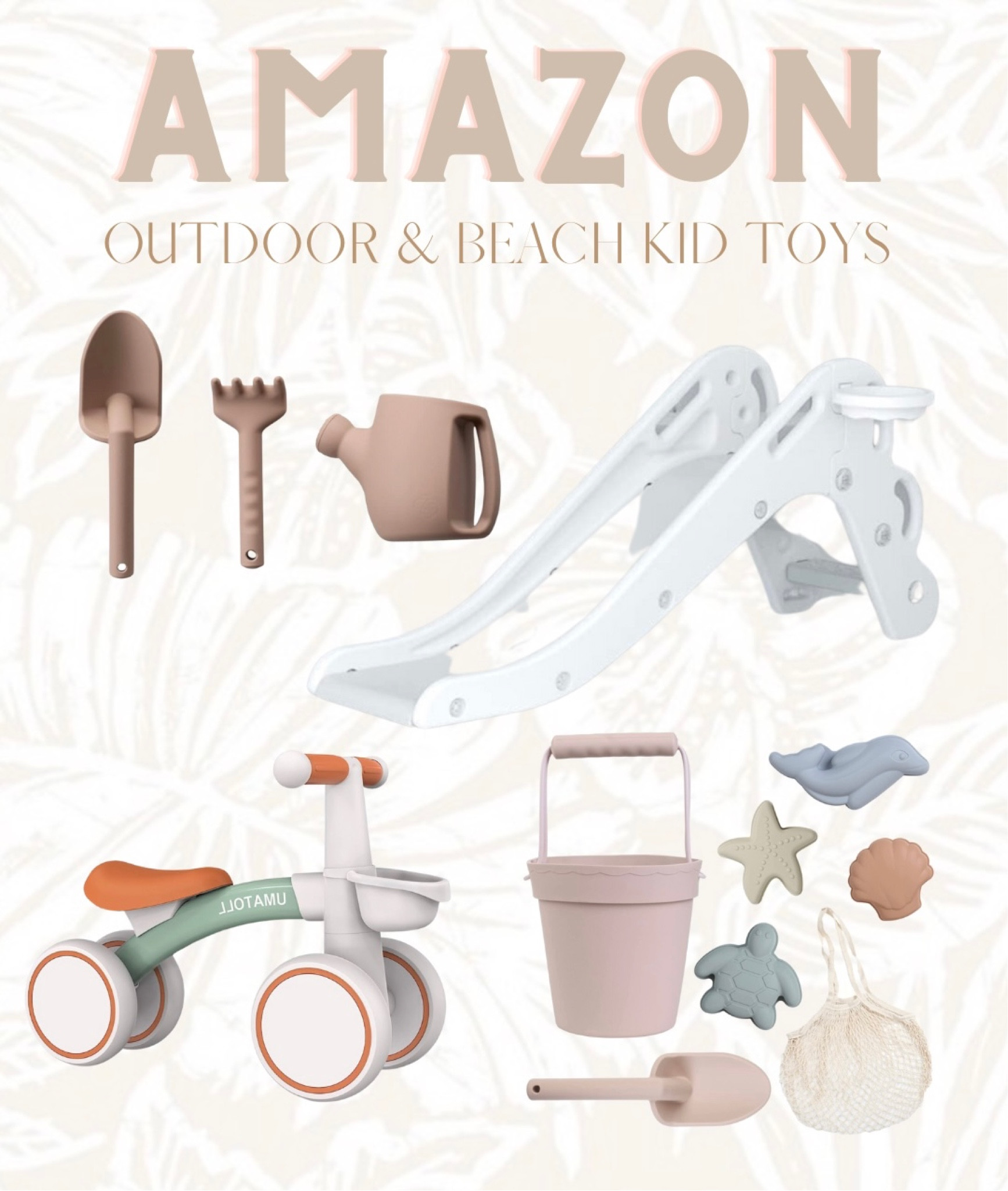 Cute neutral beach and backyard toys for kids. Perfect for summer and make great birthday gifts! 

#LTKsalealert #LTKfamily #LTKkids