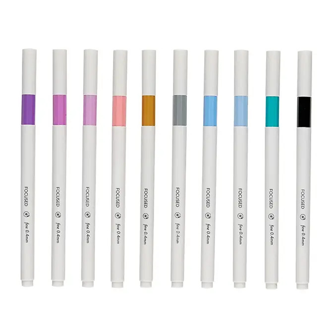 Eco Friendly Focused Colorful Fineliners 10-Pack | Erin Condren | Erin Condren