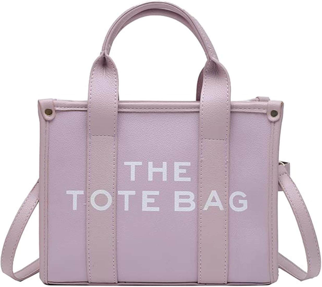 The Tote Bag for Women Dupes Mini Leather Tote Bag Small Personalized Crossbody Handbags | Amazon (US)