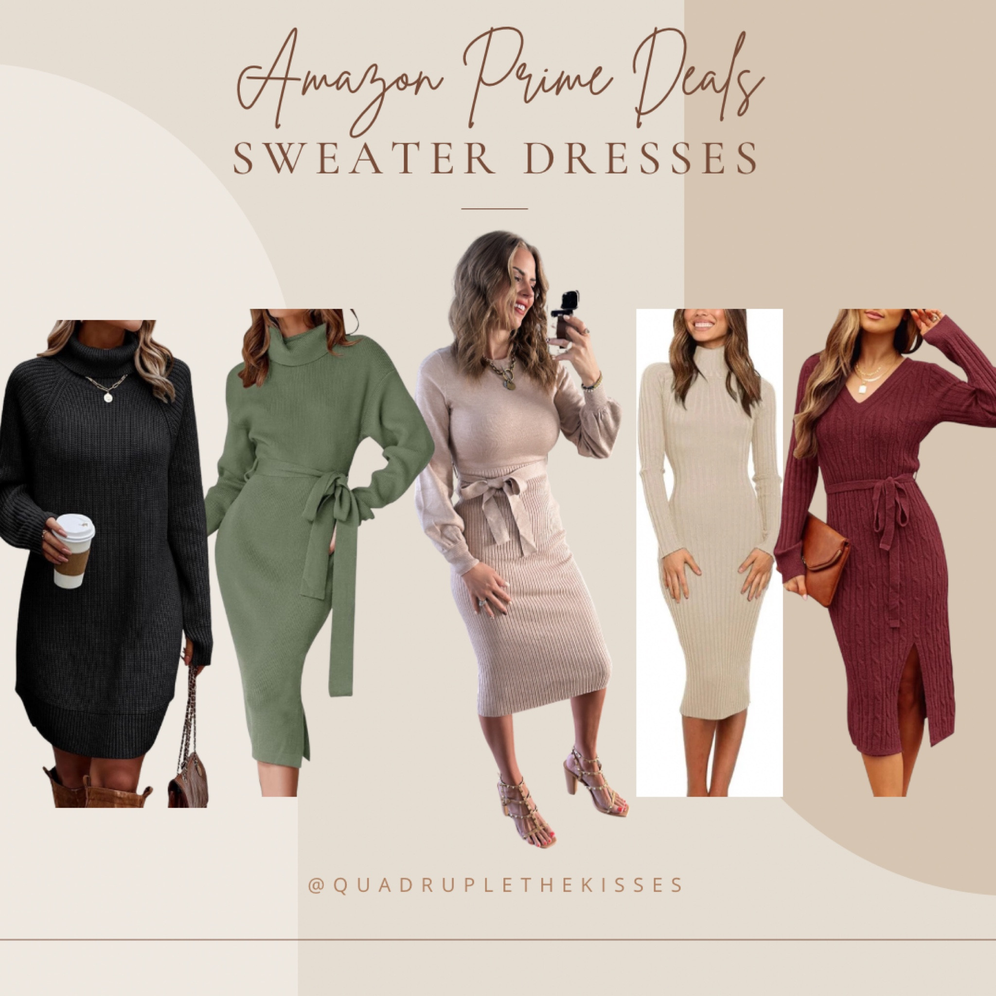 There is nothing like a sweater dress when the weather starts to cool down! These are my favorite finds for prime deals! 

#LTKxPrime