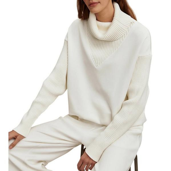 Women's Varley Hannah Crewneck Sweatshirt XLarge Egret | Scheels Sports