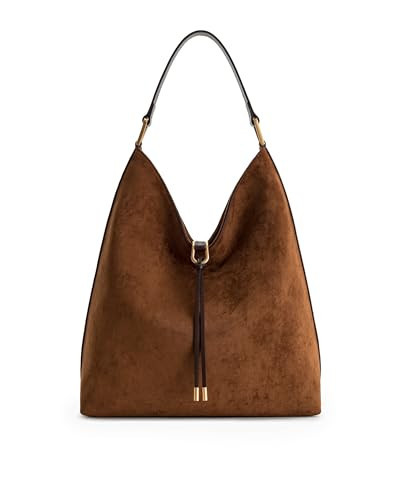 JW PEI Women's Aria Faux Suede Shoulder Bag - Brown | Amazon (US)