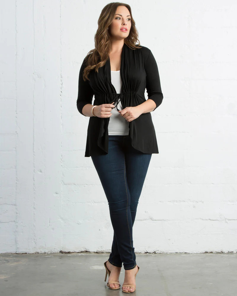 Sunset Stroll Cardigan | Kiyonna Clothing