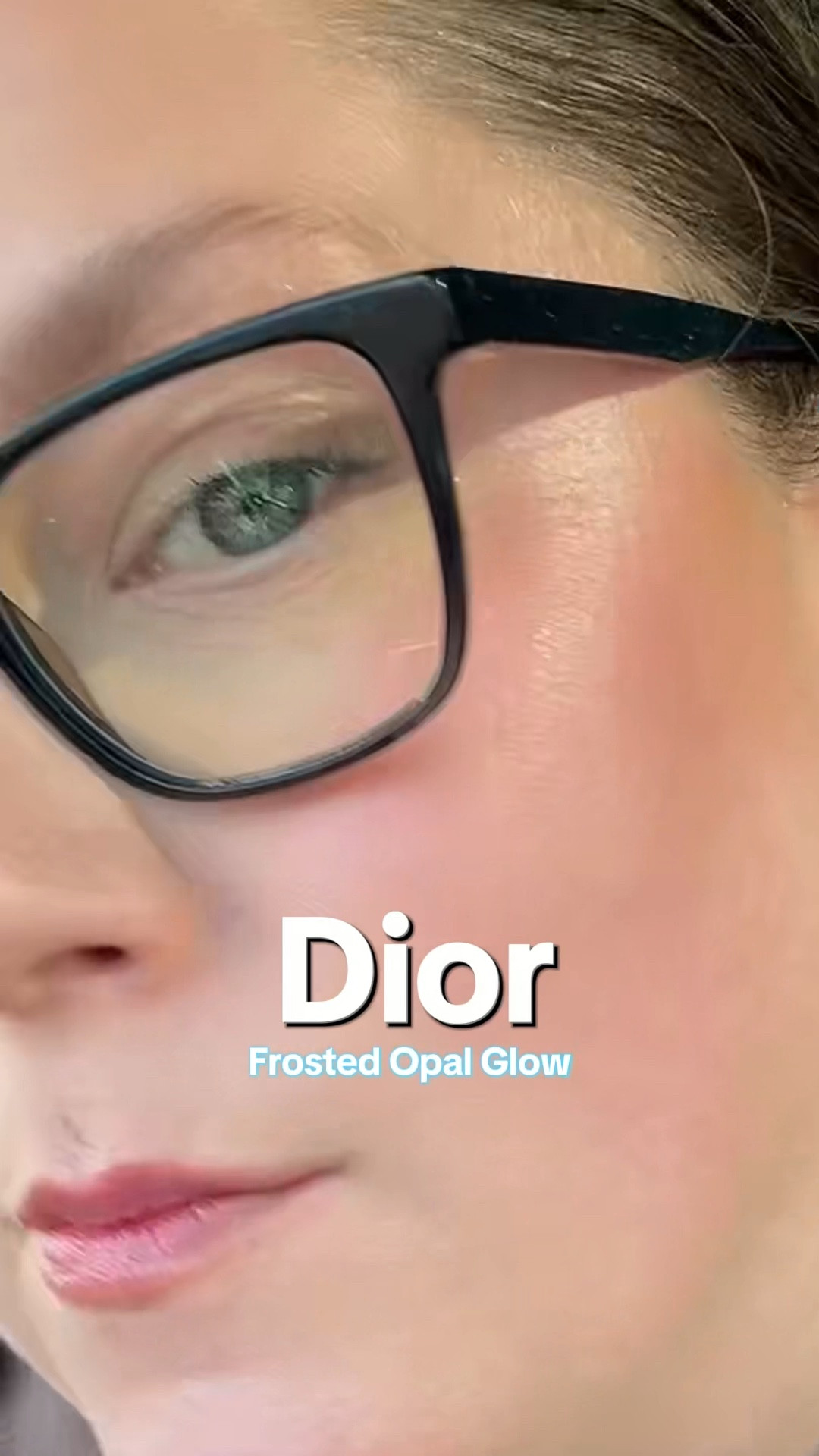 Dior Backstage Highlighter - Frosted Opal / wear test / natural lighting. Beautiful!

#LTKHoliday #LTKSeasonal #LTKBeauty