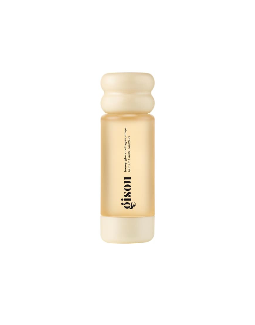 Gisou Honey Gloss Collagen Drops Hair Oil 20ml-No colour | ASOS (Global)