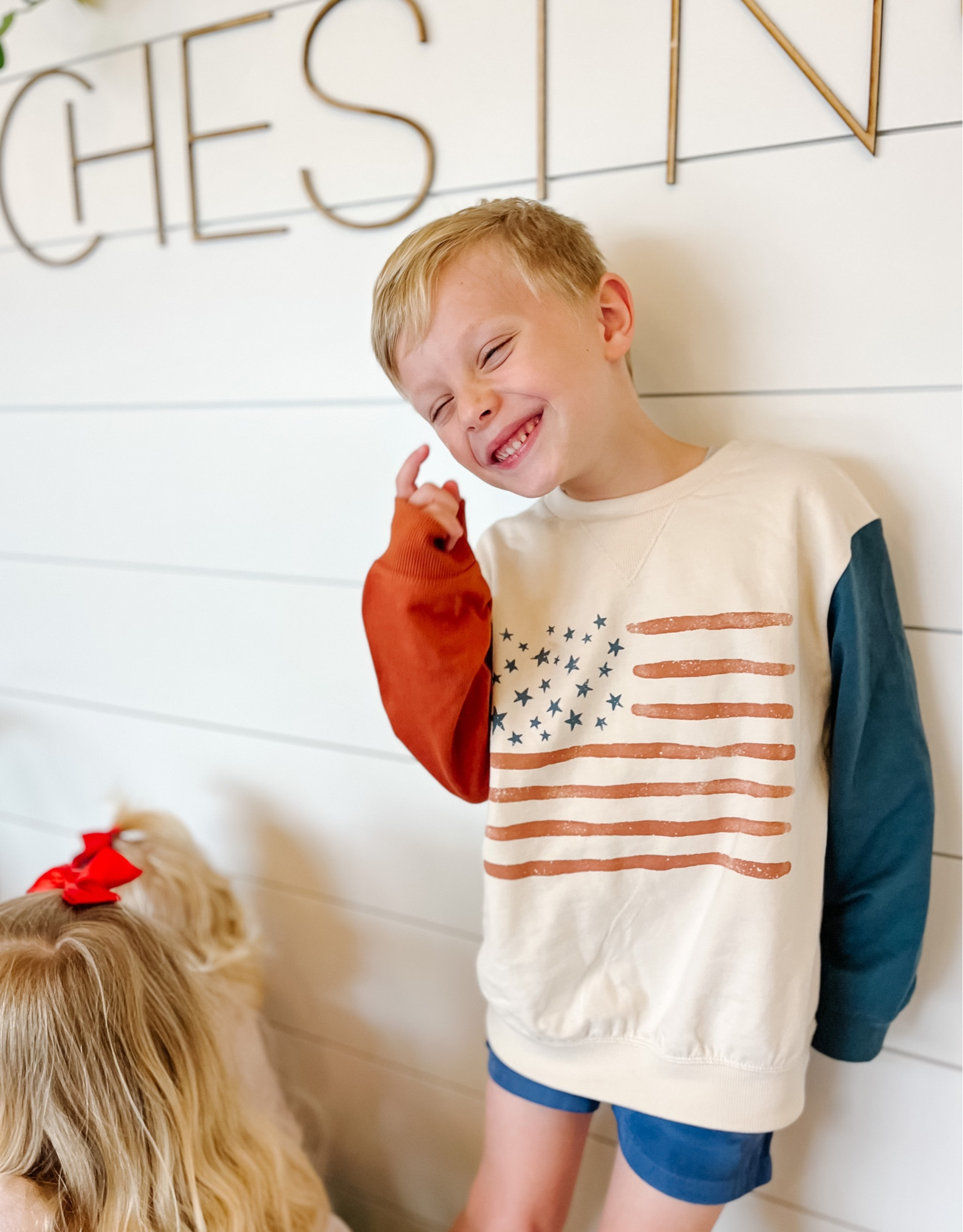 we love these sweatshirts and tees! they always have cute, simple holiday designs in baby, toddler and big kid sizes! we have this one in the tshirt and sweatshirt versions for all 3 kids! #kidfits #memorialday

#LTKkids #LTKSeasonal #LTKfamily