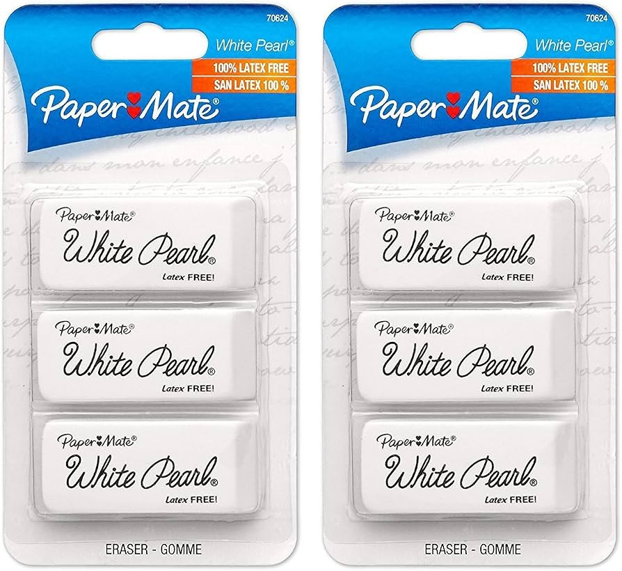PAPER MATE WHITE PEARL 3CT | Amazon (US)