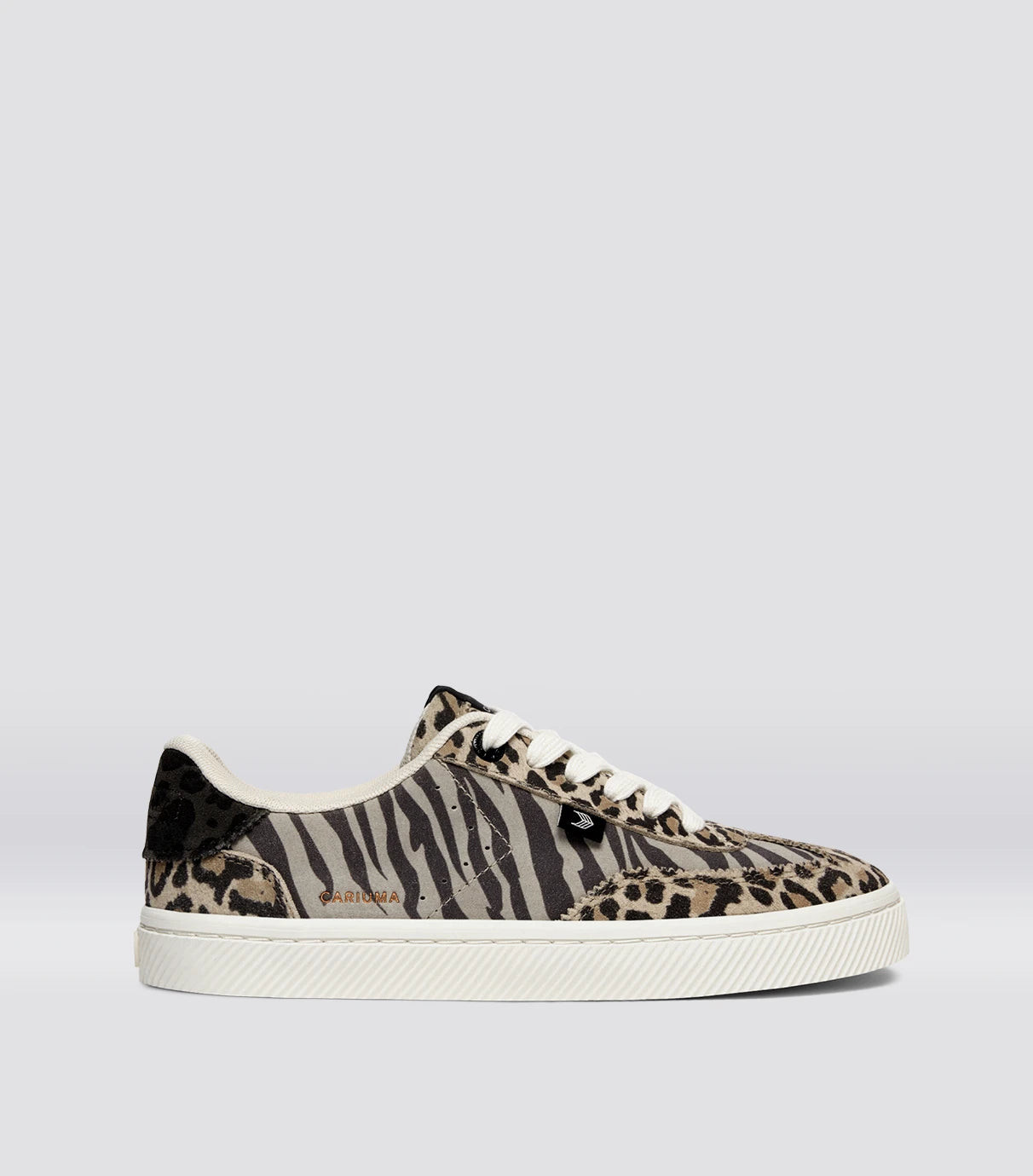 Women's Leopard Print & Zebra Print Suede Low Top Sneakers | Toca | Cariuma