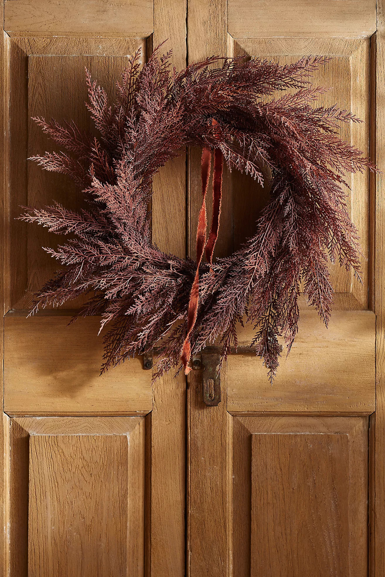 Faux Cedar Wreath, Color | Anthropologie (US)