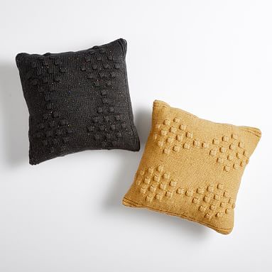 Emily & Meritt Bobble Knit Pillow | Pottery Barn Teen | Pottery Barn Teen