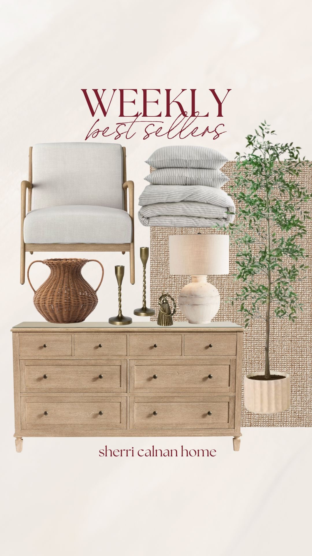 Weekly best sellers featuring the most loved home decor, furniture, and cozy essentials that continue to perform week after week.
weekly best sellers, best selling home decor, cozy home favorites, neutral home inspiration, top home finds, timeless interior style sherricalnanhome

#LTKHome