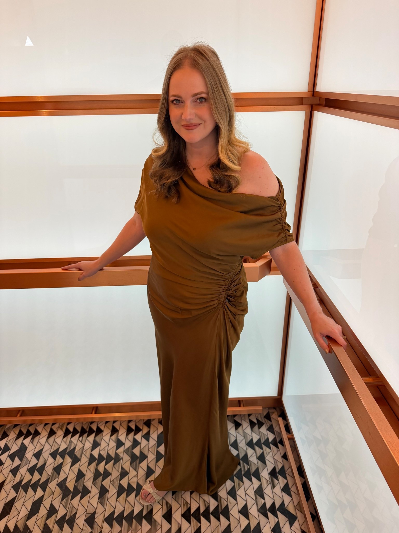 A night to remember, indeed. Copper penny shine by ALC made for the perfect black tie event. 

#LTKHoliday #LTKSeasonal #LTKOver40