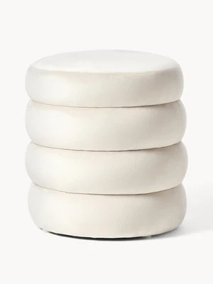 Velvet Pouffe Alto | Westwing UK