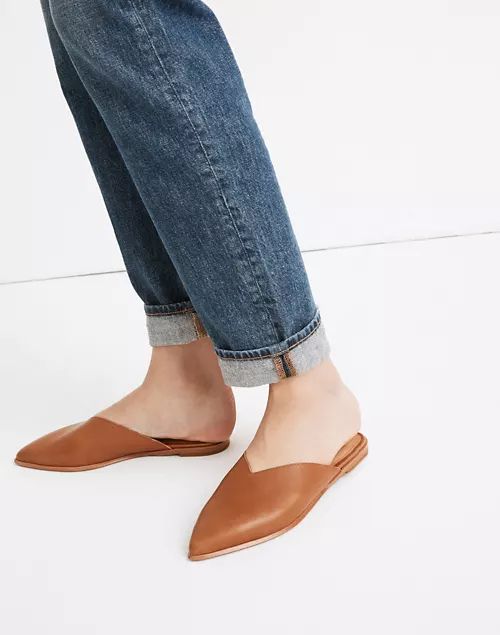 The Emilia Mule in Leather | Madewell