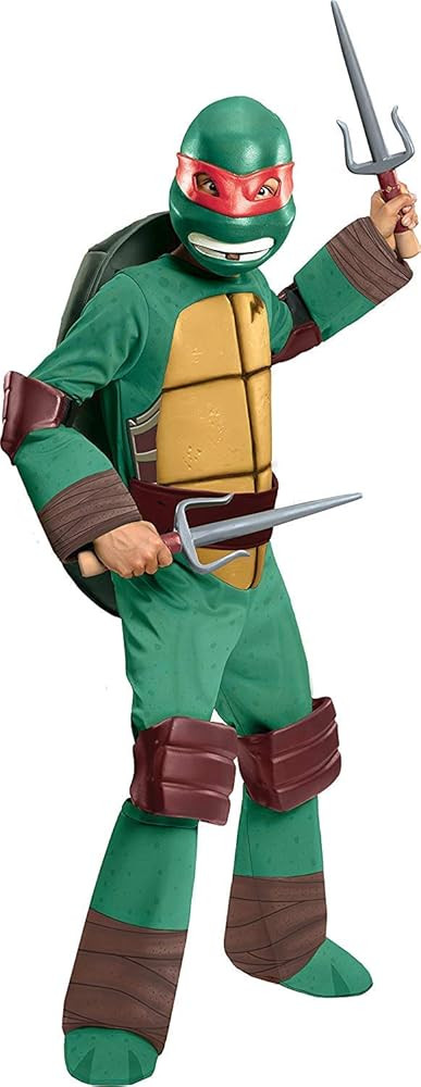 Rubie's Teenage Mutant Ninja Turtles Deluxe Raphael Costume | Amazon (US)