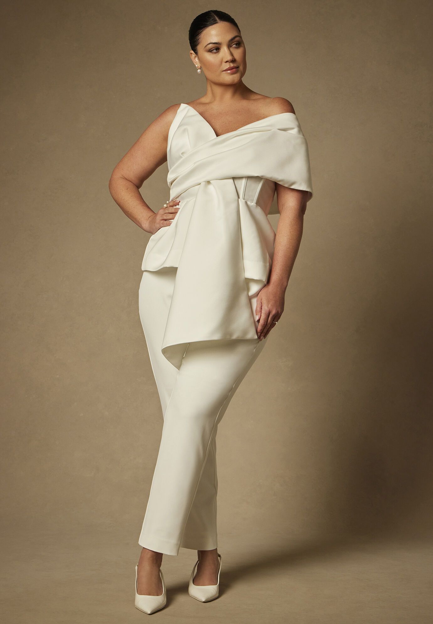 Bridal by ELOQUII Cigarette Pant | Eloquii