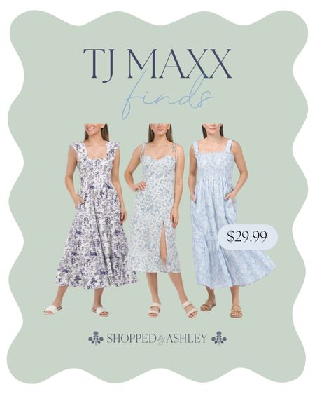 There are so many cute & affordable blue and white dresses online at TJ Maxx and Marshall’s right now! 

Summer dresses, sleeveless cotton maxi dresses, designer look, chinoiseire, baby shower dress, gender announcement dress, blue and white dress, coastal grandmother  

#LTKStyleTip #LTKFindsUnder50