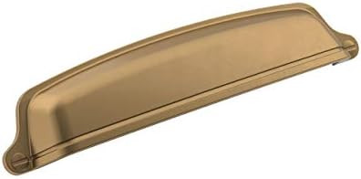Amerock | Cabinet Cup Pull | Champagne Bronze | 5-1/16 inch (128 mm) Center-to-Center | Stature | 1  | Amazon (US)